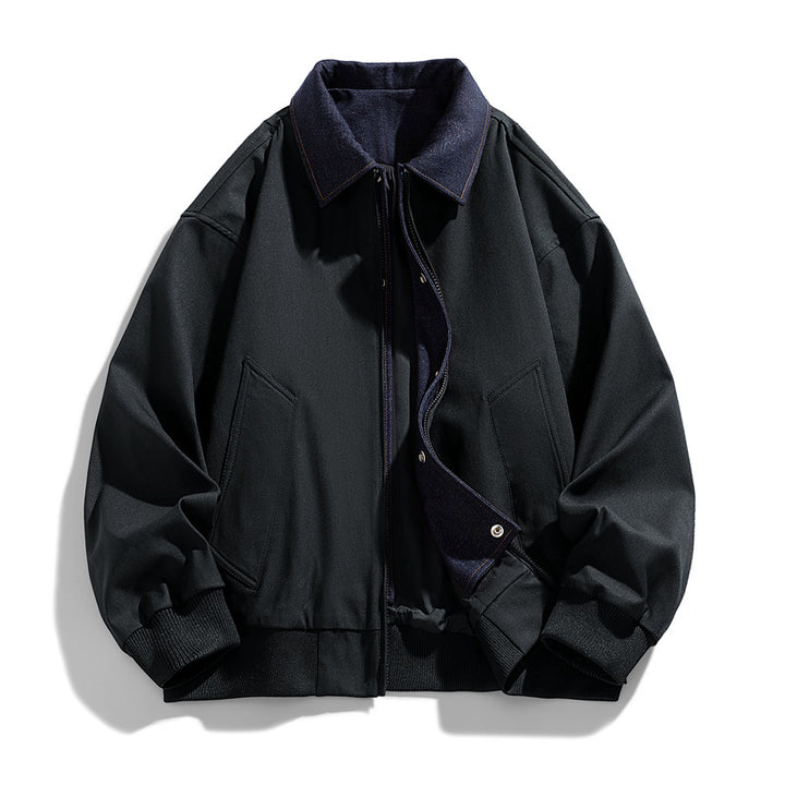Herren Modische Übergangsjacke mit Steppdetails Drune