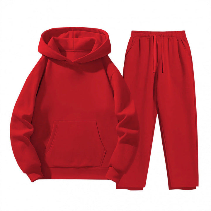 Damen Sweatanzug mit gemütlichem Hoodie und praktischer Jogginghose Drune