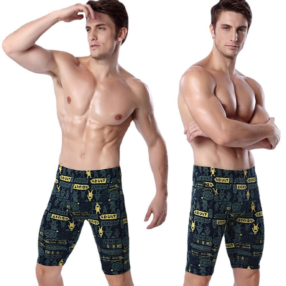 Herren Badeshorts mit originellem Grafikdruck Drune