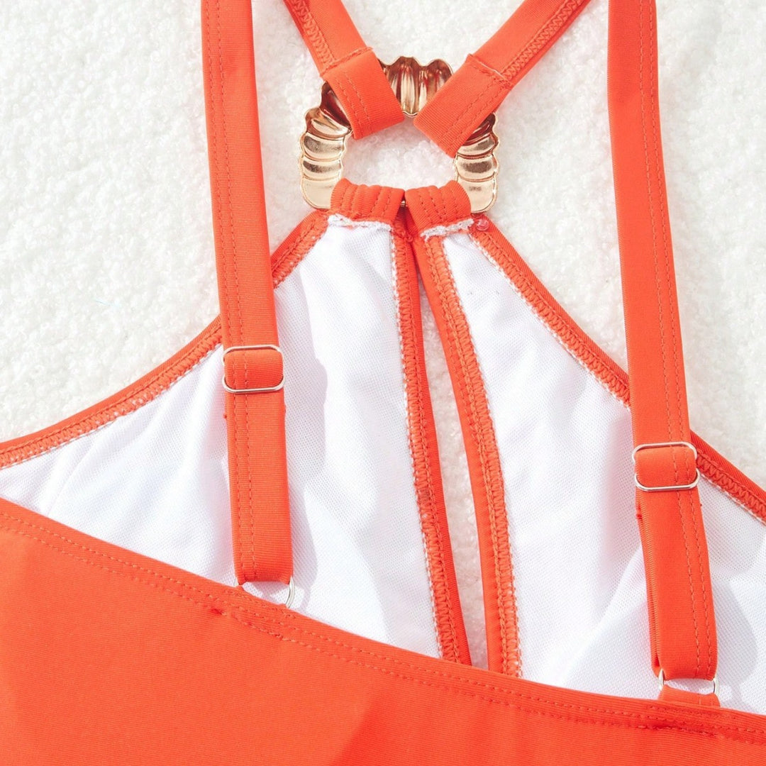 Damen Sportlicher Einteiler mit dekorativem Cut-Out Drune
