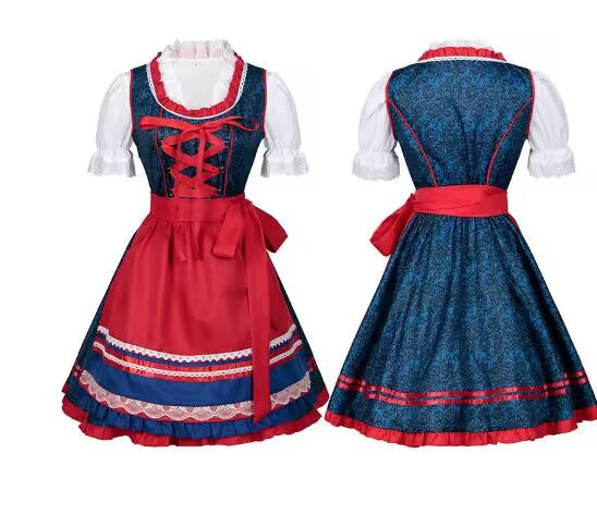 Damen Trachtenkleid mit romantischen Details und traditionellem Schnitt Drune