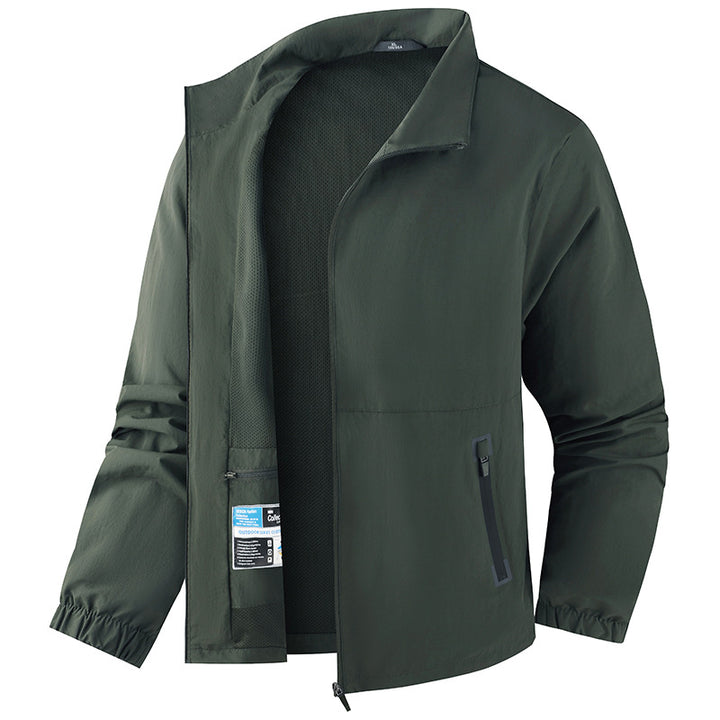 Herren Leichte Übergangsjacke mit praktischen Taschen Drune