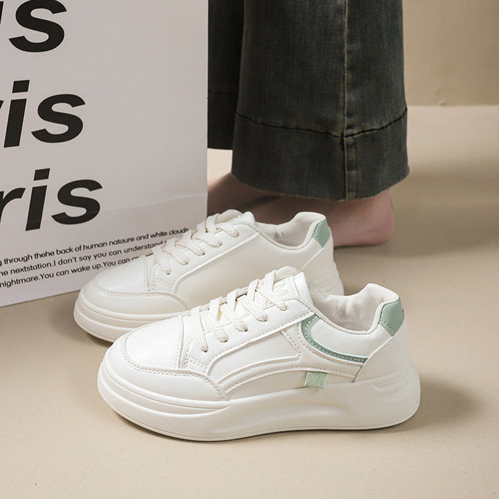 Damen Sportliche Sneakers mit dicker Sohle und weichem Innenfutter Drune