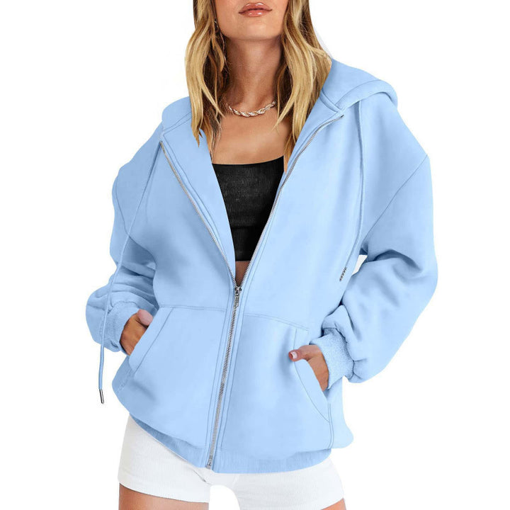 Damen Oversized Kapuzenjacke Drune