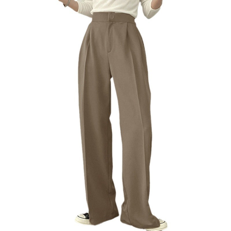 Damen Elegante und bequeme Hochtaillierte Hose Drune