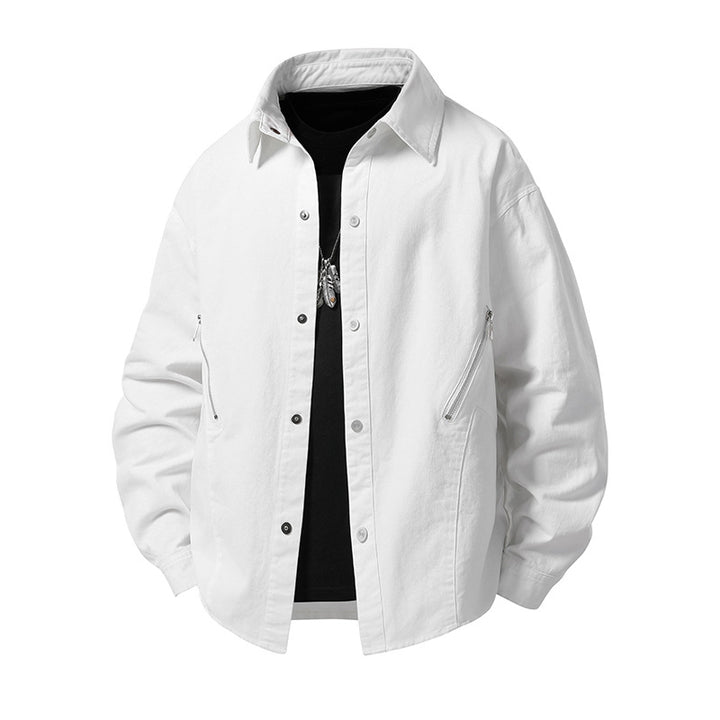 Herren Lässige Utility-Jacke Drune