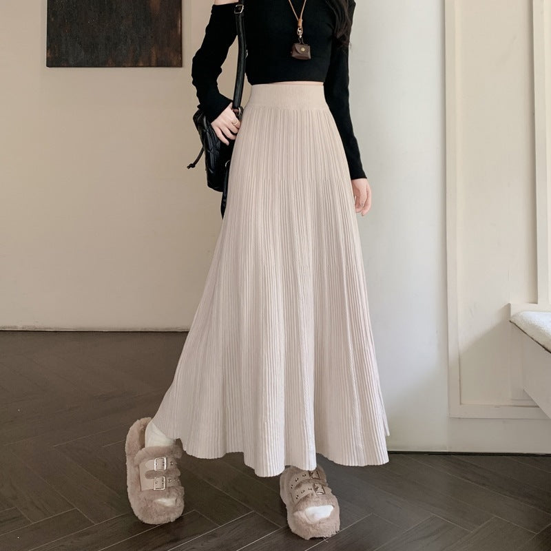 Damen Eleganter, plissierter Maxirock Drune 1787632207