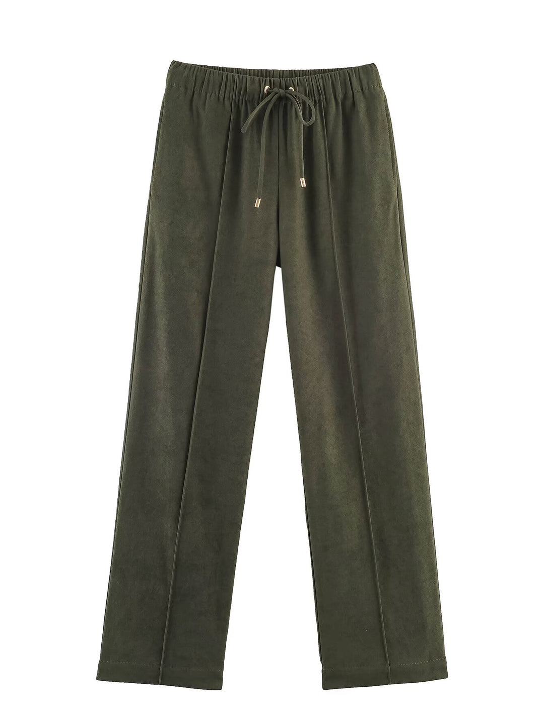 Damen Kurzblouson im Velours‑Look mit spitzem Hemdkragen und Gummizugsaum Drune