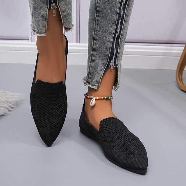 Drune | Mesh-Schuhe Mit Spitzer Spitze