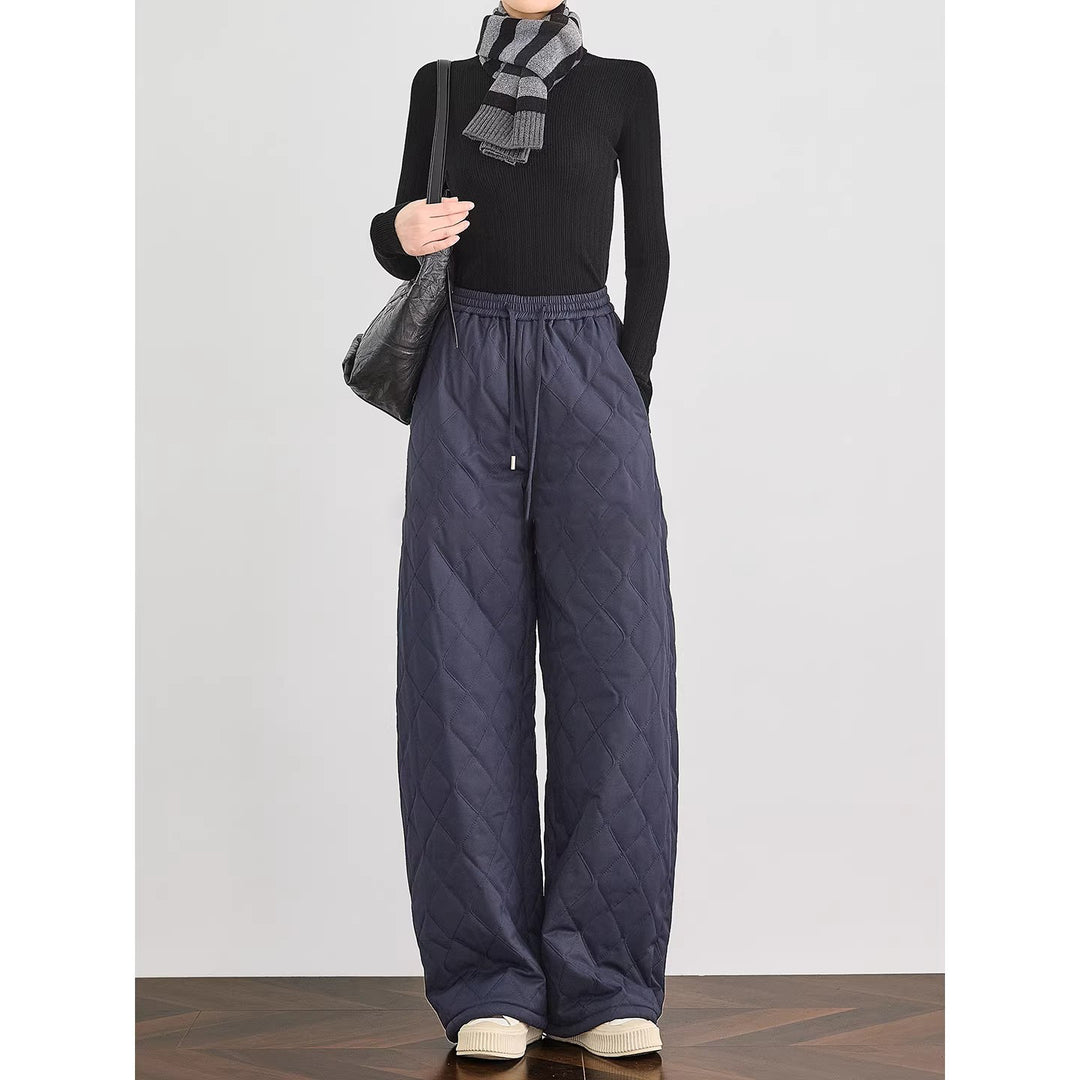 Damen Bequeme und elegante gesteppte Hosen Drune