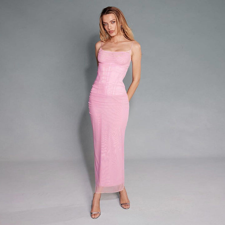 Damen Elegantes und figurbetontes Abendkleid Drune