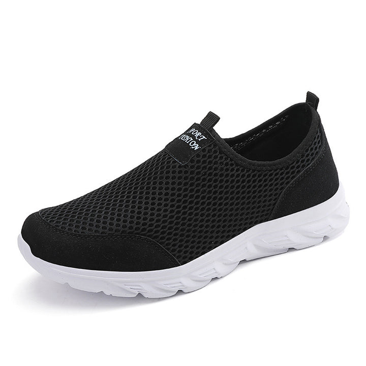 Herren Atmungsaktive Slip-On Walking Sneakers Drune