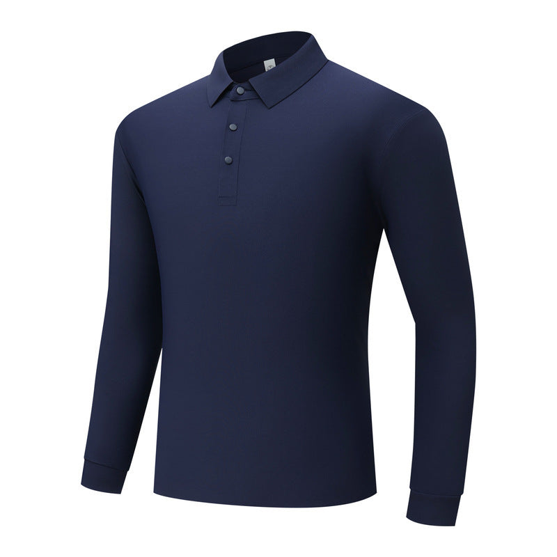 Herren Longsleeve Poloshirt Drune