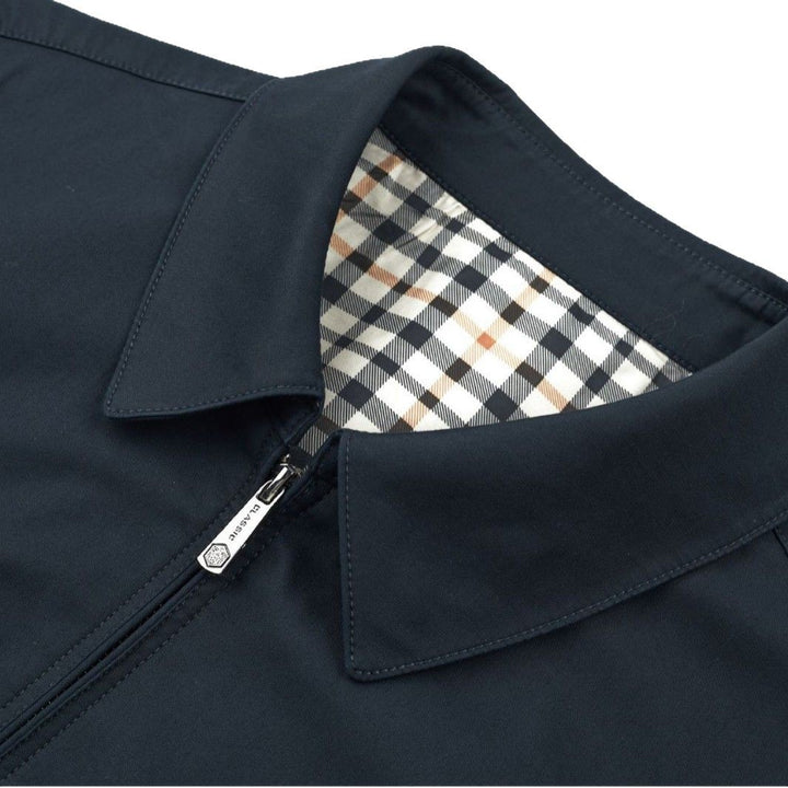 Herren elegante Blousonjacke mit praktischen Taschen und modernem Schnitt Drune