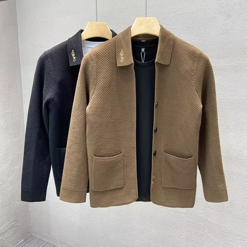 Damen Moderne Strickjacke mit strukturiertem Design Drune