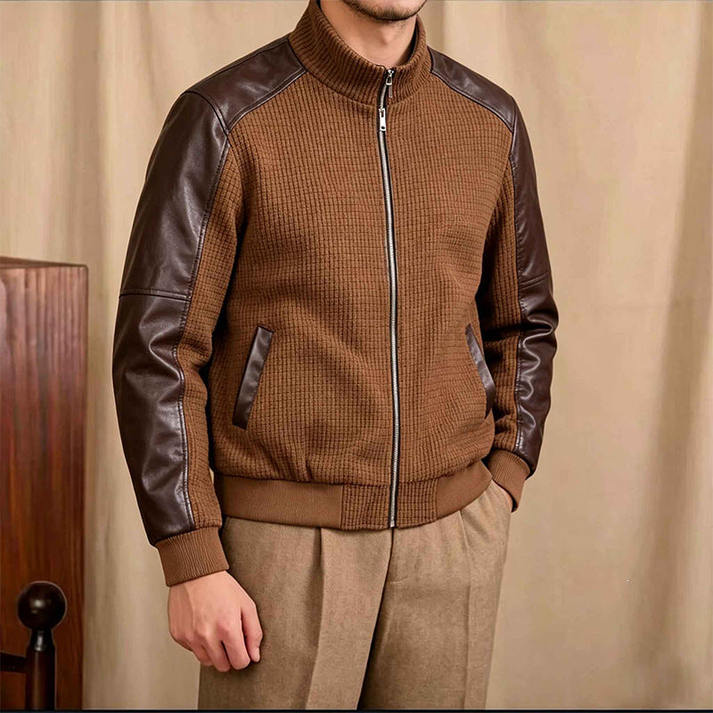 Herren Modische Jacke im sportlichen Design Drune