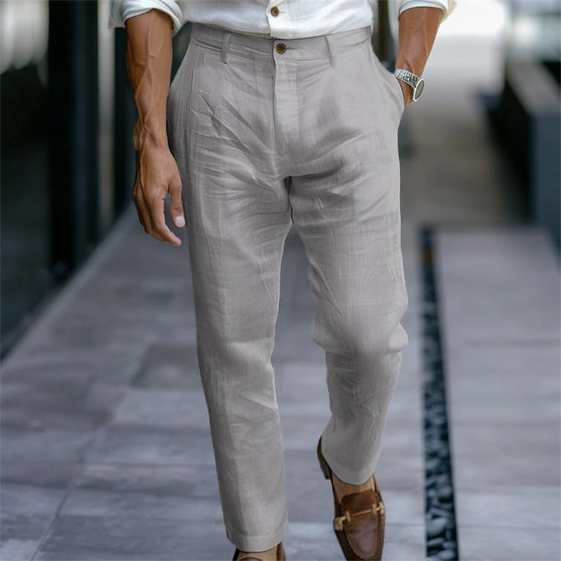 Herren Elegante Anzughose mit passgenauem Schnitt und hochwertigem Stoff Drune