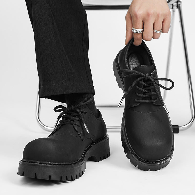Herren derb geschnürte Stiefel Drune