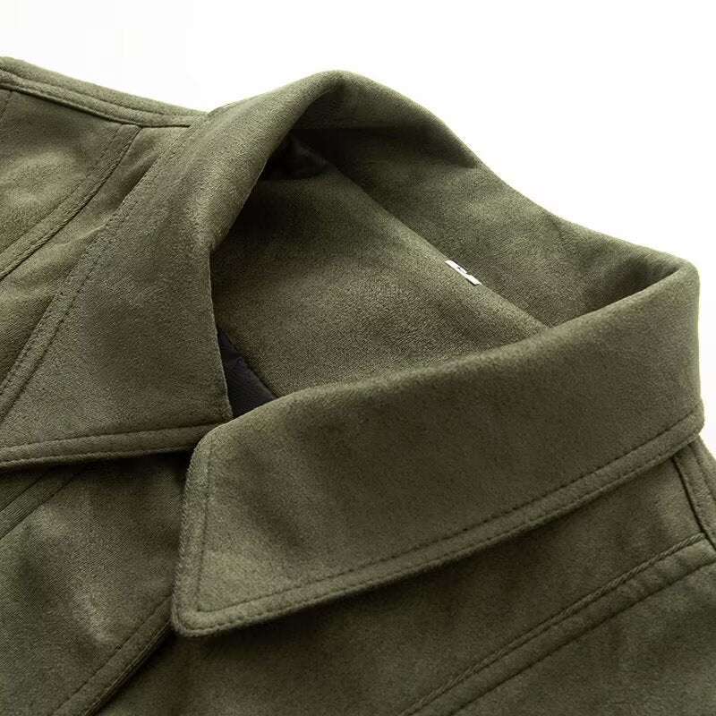 Damen elegante Übergangsjacke mit praktischen Taschen Drune
