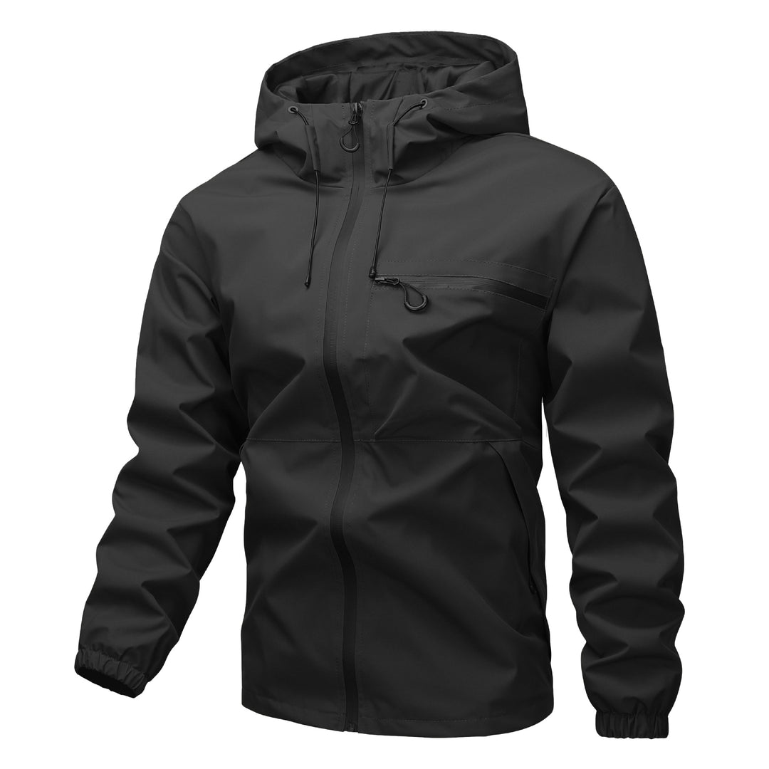 Herren Wetterfeste Kapuzenjacke Drune