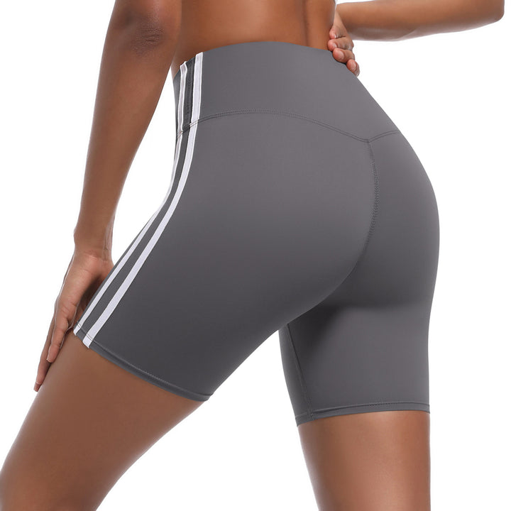 Damen Sportliche Shorts mit hohem Bund und strategischen Einsätzen für aktiven Komfort Drune