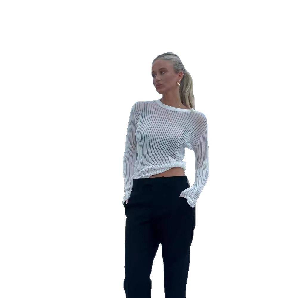 Damen Longsleeve Oberteil Drune