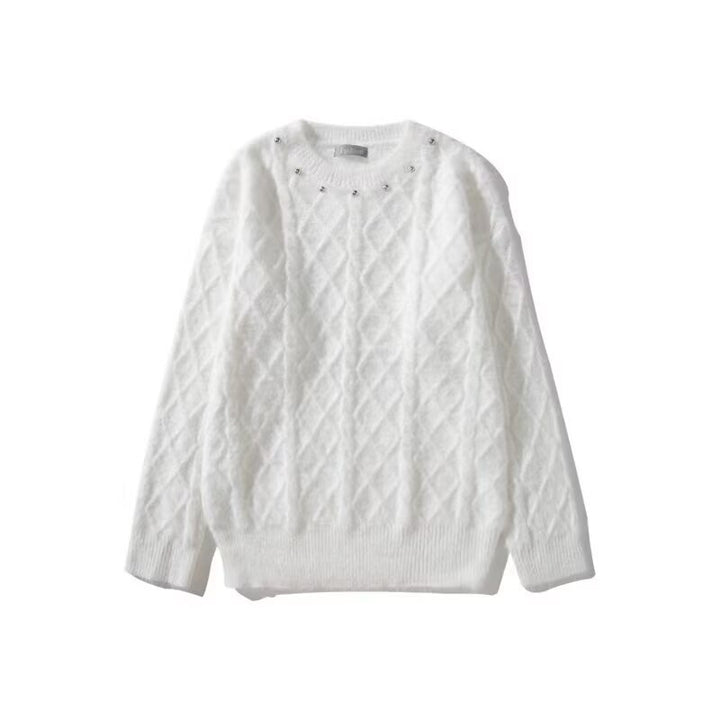 Herren Stylish Grobstrickpullover Drune