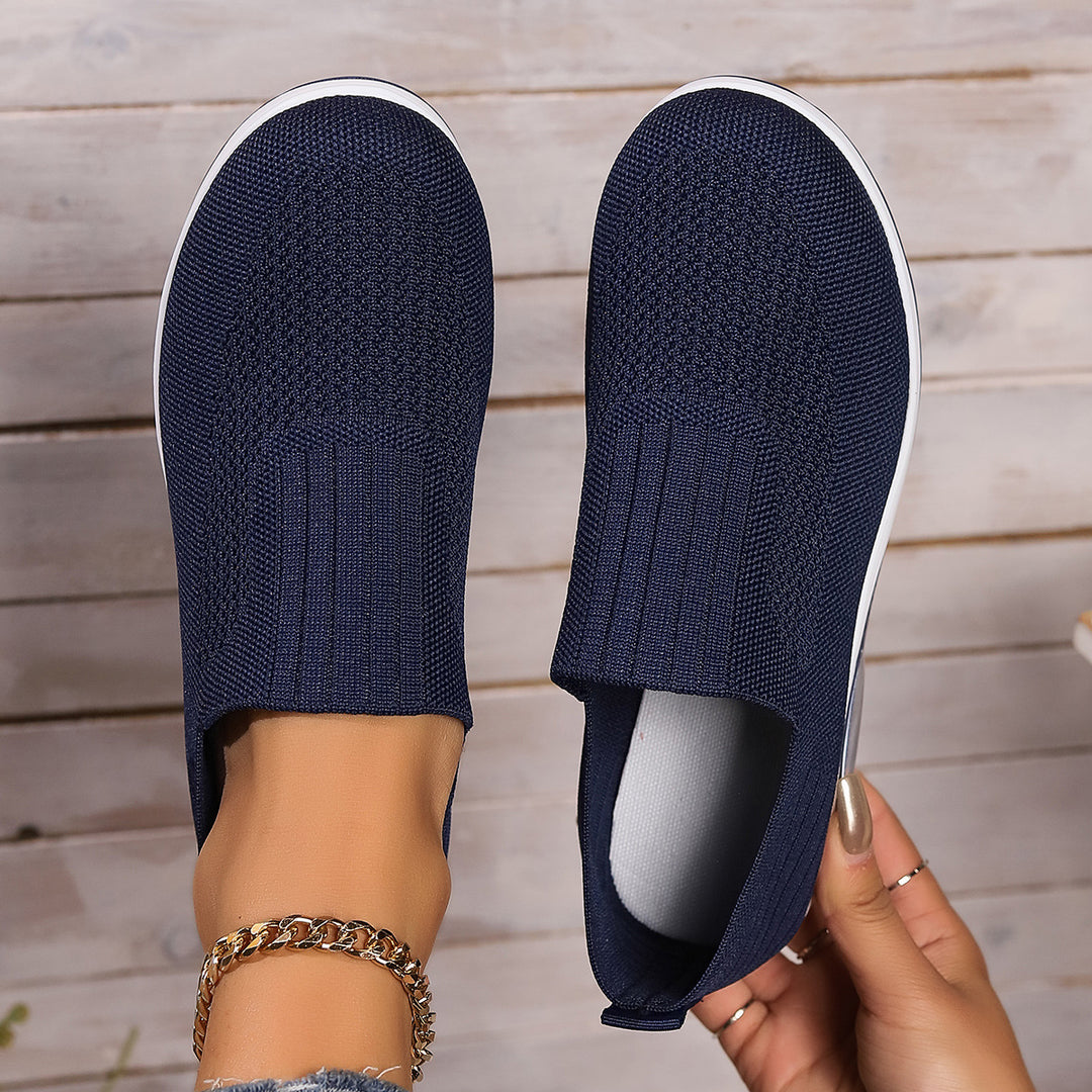 Damen Luftpolster Slipper Sneaker Drune