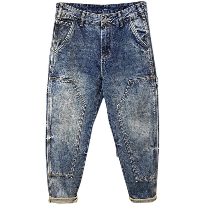 Herren Lässige Baggy Jeans Drune