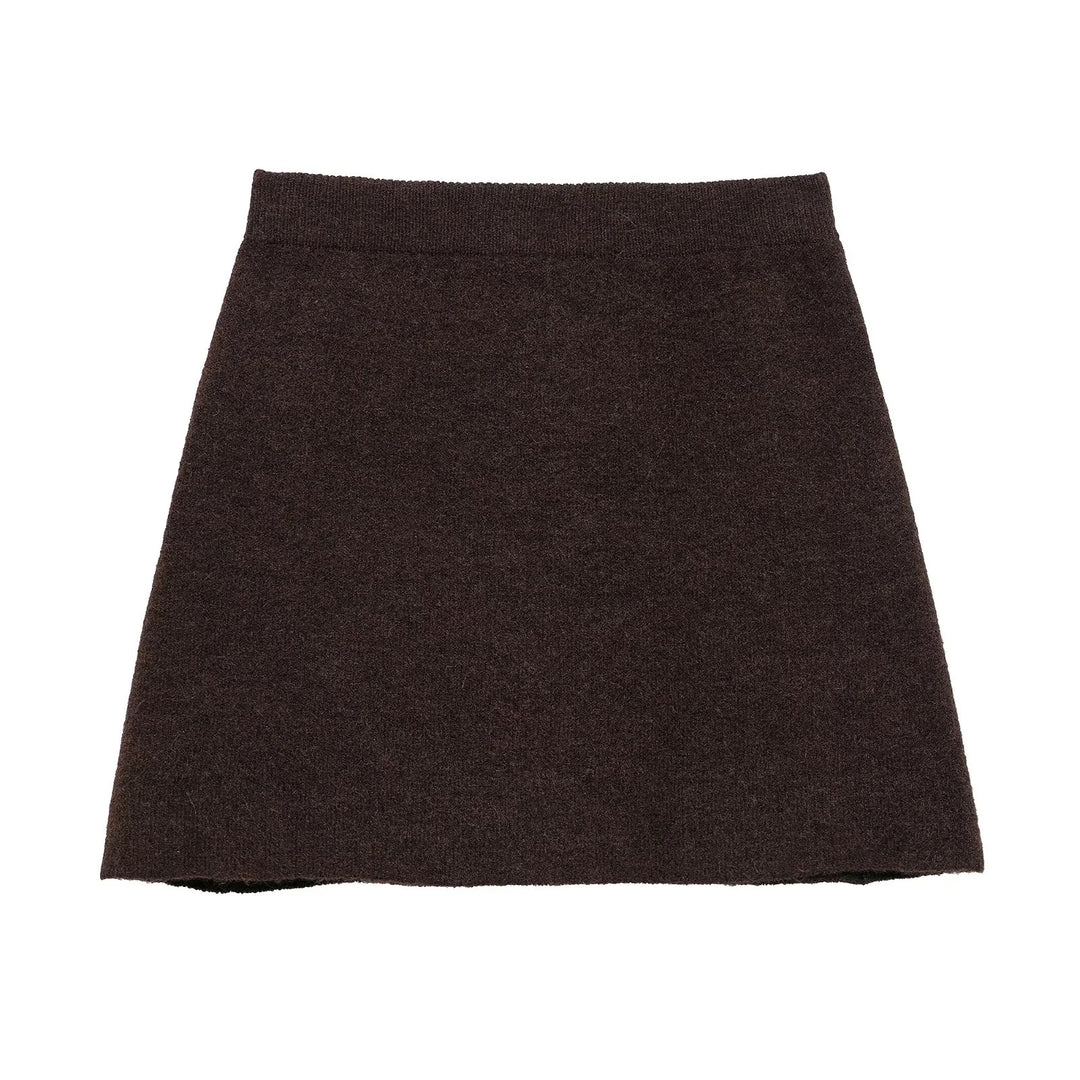 Damen 60+ Cropped Strickcardigan mit Rundhals, aufgesetzten Taschen und Zierknöpfen Drune