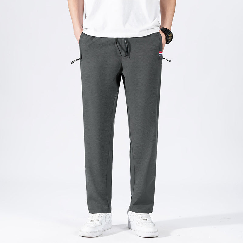 Herren Sportliche Jogginghose mit elastischem Bund und Seitentaschen Drune