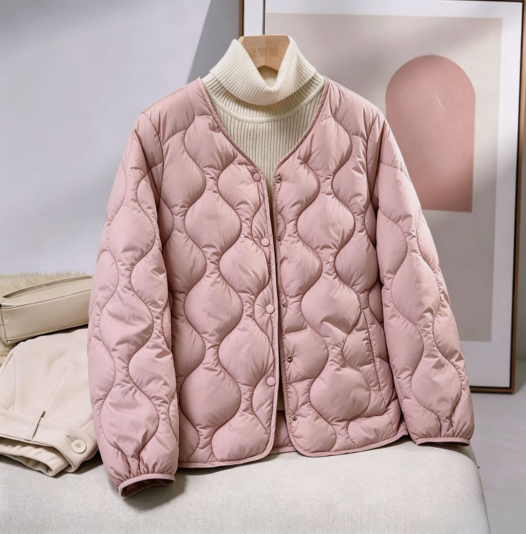 Damen Stilvolle, wattierte Freizeitjacke Drune
