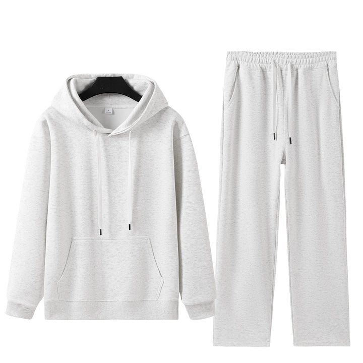 Damen Sportlicher Kapuzenpullover und Jogginghose Set