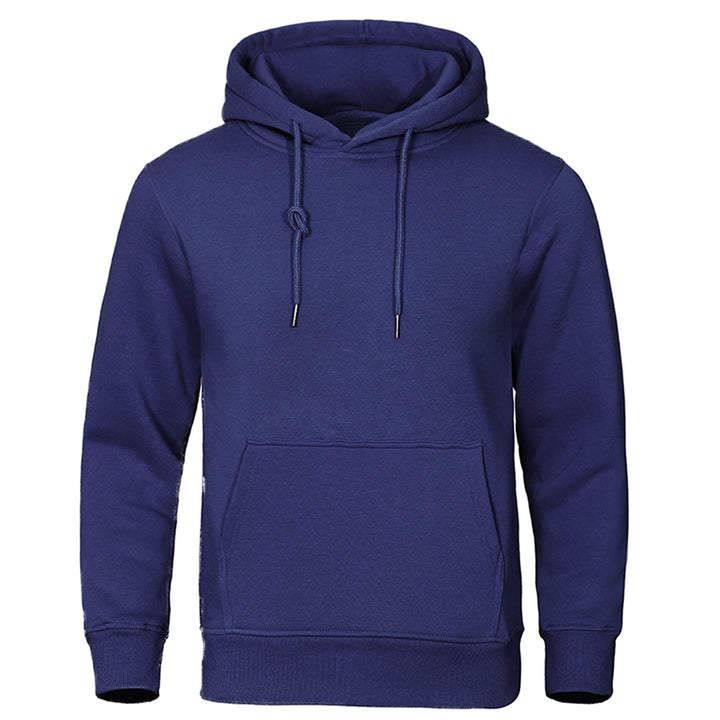 Unisex Premium-Kapuzenpullover mit extra hohem Kragen, Kängurutasche und gebürstetem Innenfutter Drune