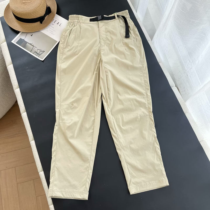 Damen lässige und innovative Freizeithose mit verstellbarem Bund Drune