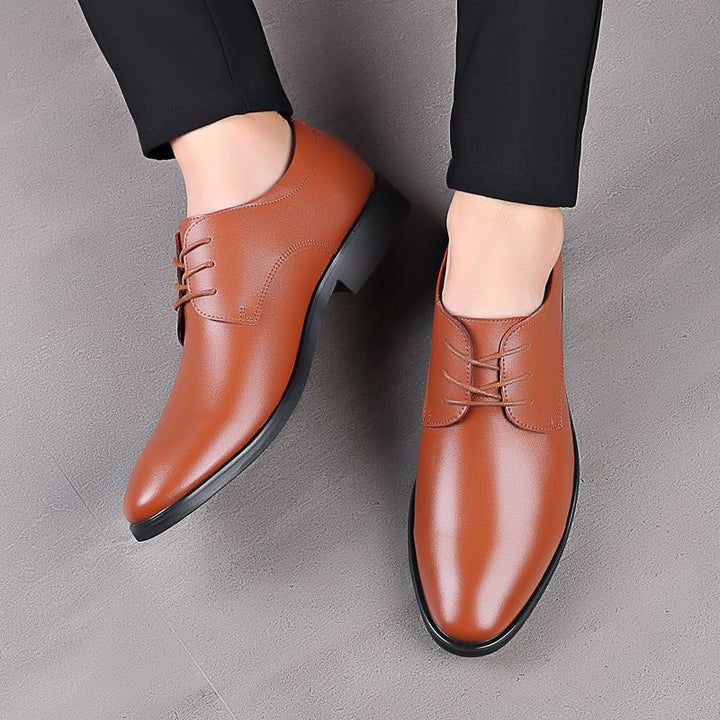 Herren Elegante Schnürschuhe aus hochwertigem Leder Drune