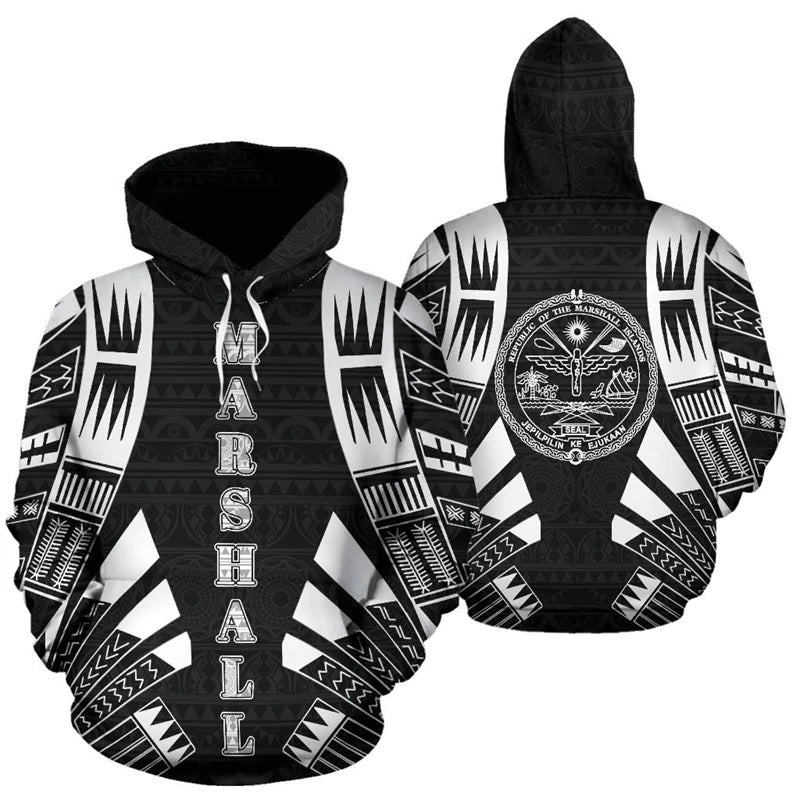 Damen Kreativer Kapuzenpullover mit auffälligem grafischen Design Drune