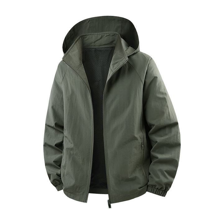 Herren Leichte und atmungsaktive Outdoor-Jacke Drune