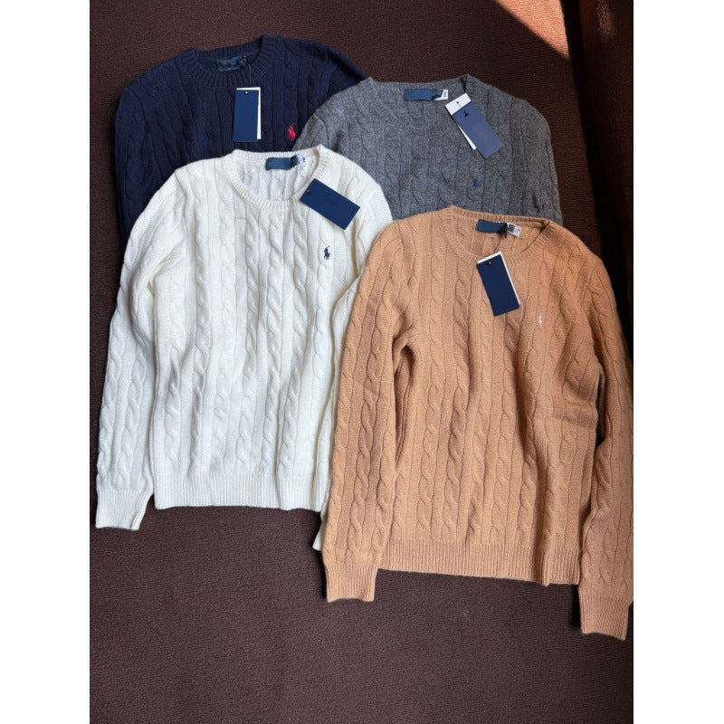 Damen Gemütlicher Strickpullover Drune