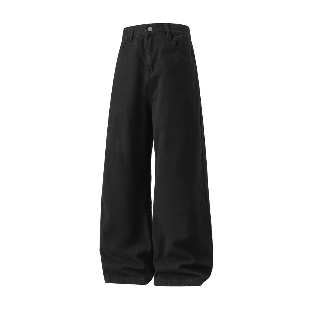 Damen Hochtaillierte Twill-Hose mit extra weitem Balloon-Schnitt Drune