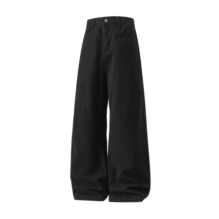 Damen Hochtaillierte Twill-Hose mit extra weitem Balloon-Schnitt Drune