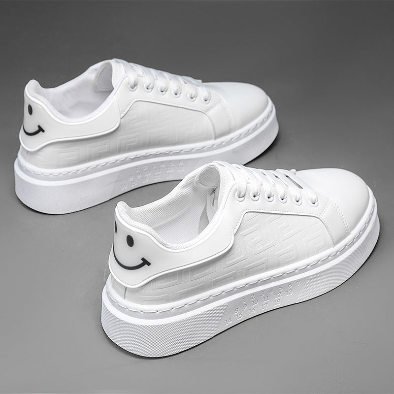 Damen Hochwertige Plateau-Sneaker mit strukturiertem Obermaterial Drune