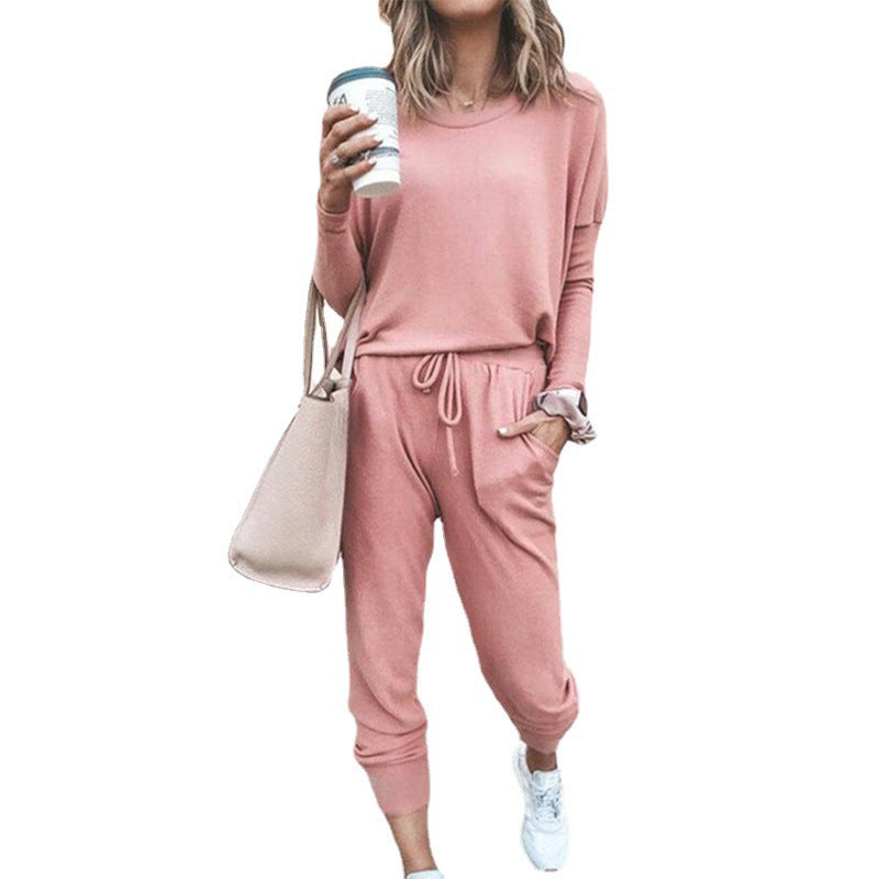 Damen Lässiger Jumpsuit mit praktischem Kordelzug und seitlichen Taschen Drune