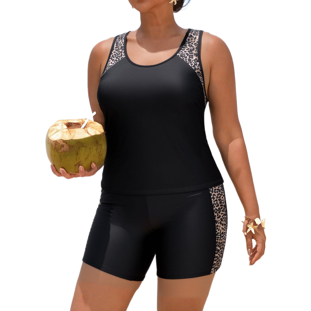 Damen Sportliches Badeoutfit mit Floralprint Drune