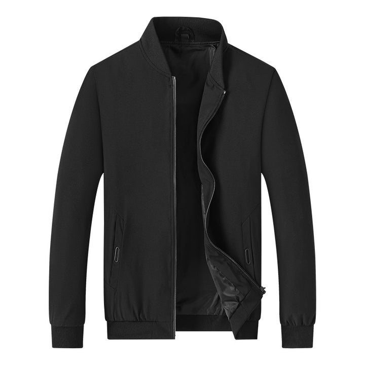 Herren Modische Übergangsjacke mit elastischen Bündchen Drune