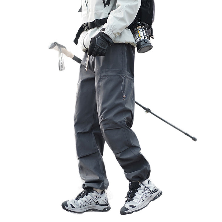 Herren Outdoor-Cargohose mit verstärkten Knien, wasserabweisend und atmungsaktiv Drune