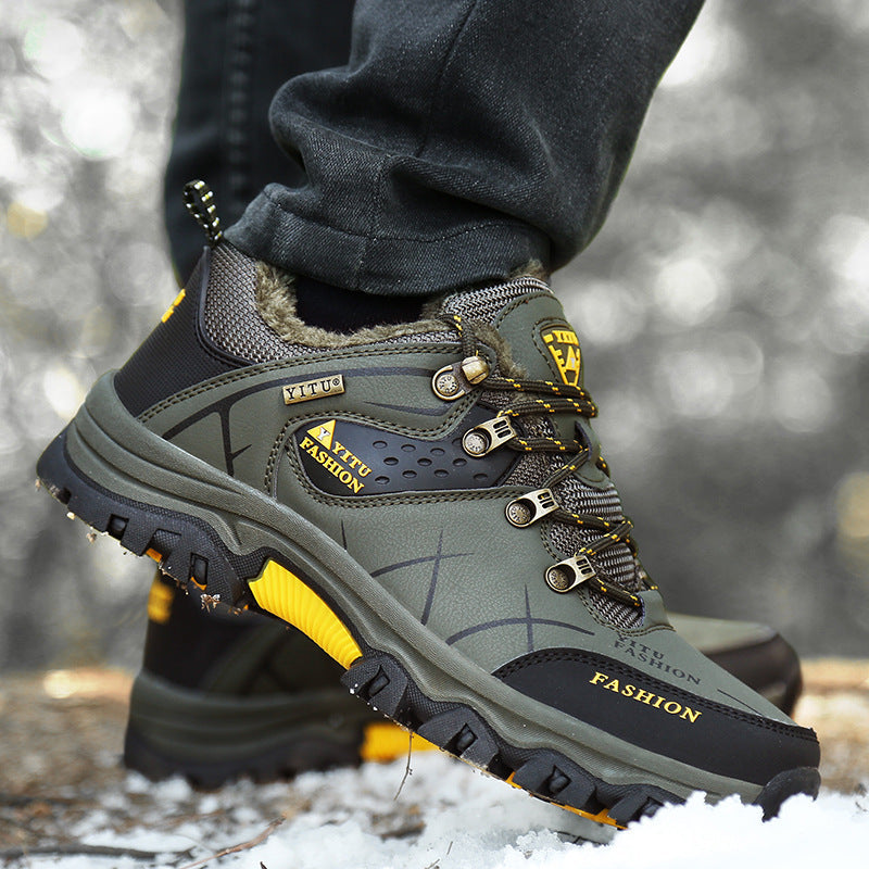 Herren Multifunktionale Outdoor-Schuhe mit rutschfester Sohle und isolierender Innenausstattung Drune