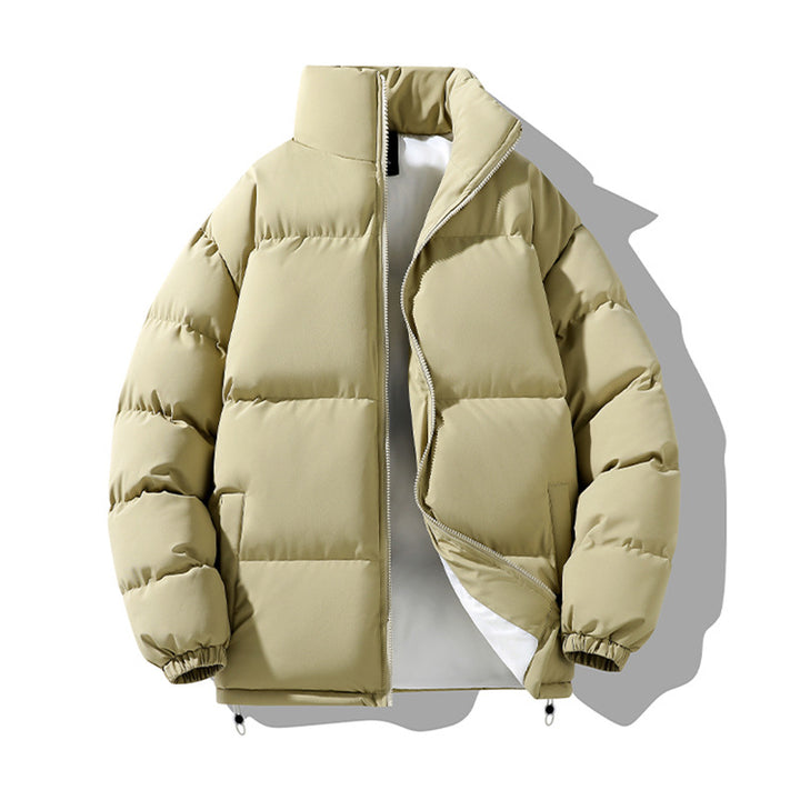 Herren Wärmeisolierte Steppjacke mit hohem Kragen