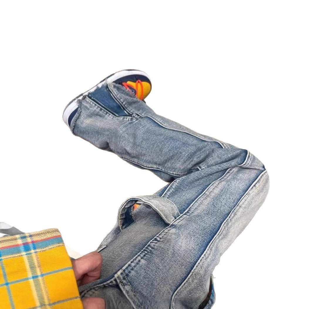 Herren Lässige Cargo-Jeans Drune