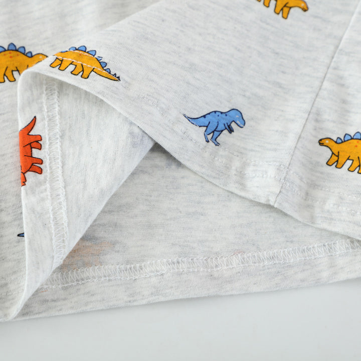 Kinder T-Shirt mit buntem Dinosauriermotiv Drune